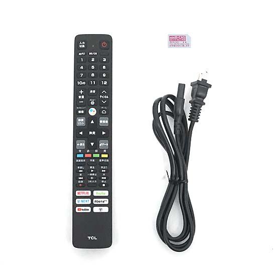 TCL 【中古】TCL 32型 液晶テレビ 32S5200A リモコン電池カバーなし