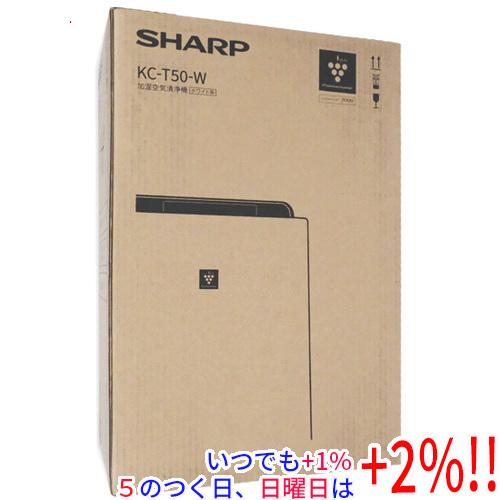 SHARP（シャープ） 【中古】SHARP 加湿空気清浄機 KC-T50-W ホワイト