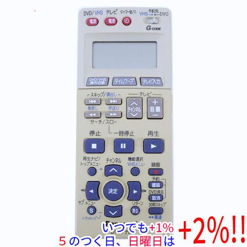 パナソニック VHS・DVDリモコン EUR7909KD0(中古品) Panasonic（パナソニック） 【中古】Panasonic VHS・DVDリモコン