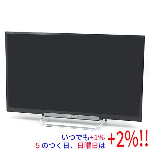 中古】SONY 24V型 LED液晶テレビ BRAVIA KDL-24W600A (B) 液晶画面