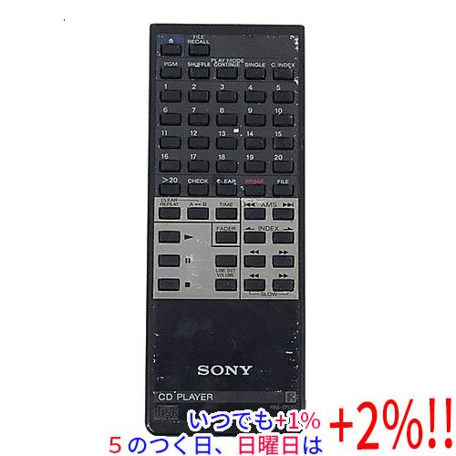 中古】SONY オーディオリモコン RM-D570 本体いたみ : エクセラー
