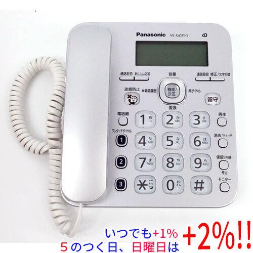 中古】Panasonic 電話機 VE-GZ31-S : エクセラー - 通販 - Yahoo
