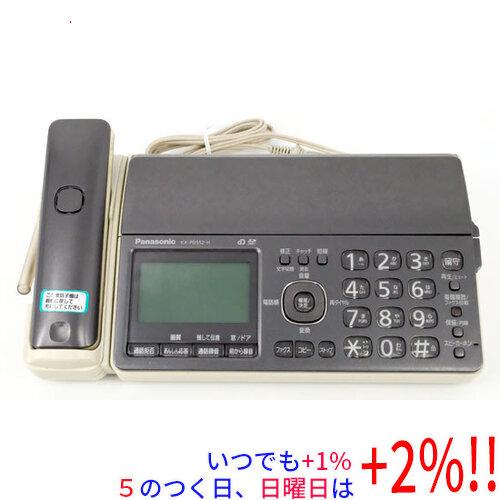 中古】Panasonic 普通紙ファクス KX-PD552-H 本体のみ 本体いたみ