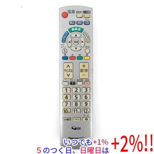 中古】Panasonic テレビリモコン N2QAYB000569 本体いたみ