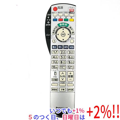 中古】Panasonic CATVリモコン EUR7663Z40 本体いたみ : エクセラー