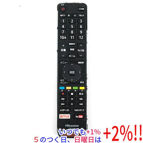 ハイセンス（HISENSE） 【中古】ハイセンス 液晶テレビ用リモコン
