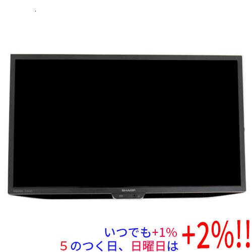 AQUOS 【中古】SHARP 24V型 液晶テレビ 2T-C24GE1 リモコン・スタンド