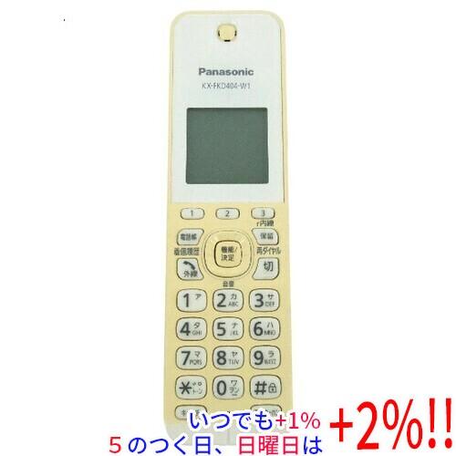 Panasonic（パナソニック） 【中古】Panasonic 増設子機 KX-FKD404-W1
