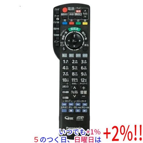 中古】Panasonic CATVリモコン N2QAYB000628 本体いたみ【いつでも+1
