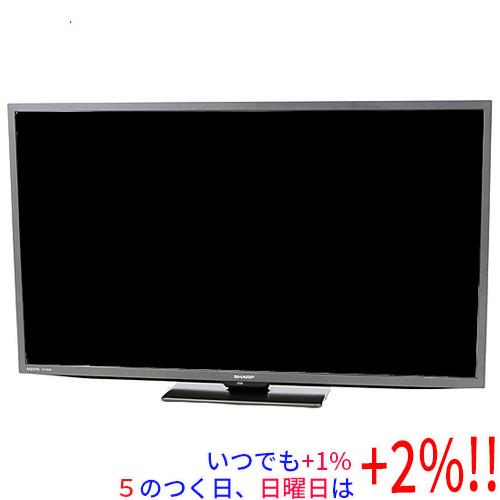 AQUOS 【中古】SHARP 32V型 液晶テレビ 2T-C32DE-B ブラック リモコン