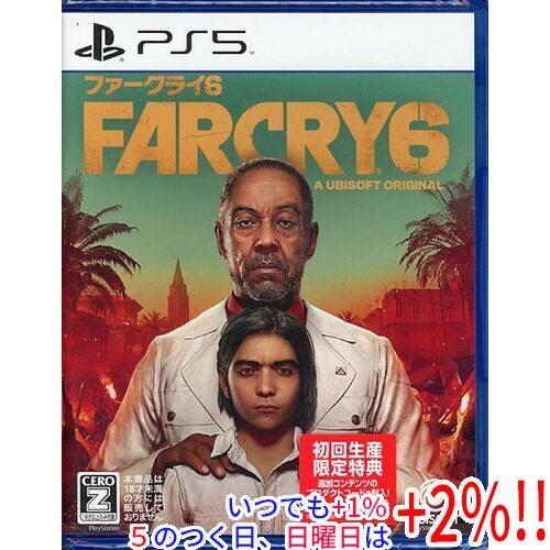 初回特典・ＧＥＯ特典未使用　ファークライ6 PS5 UBISOFT 【いつでも+1％！5のつく日と日曜日は+2%！】【爆買