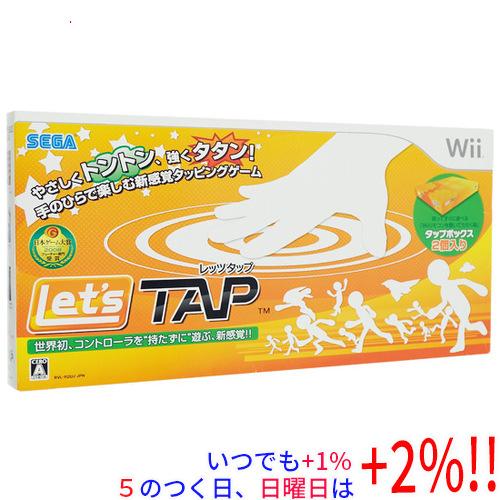 セガ（SEGA） 【新品訳あり(箱きず・やぶれ)】 レッツタップ Wii