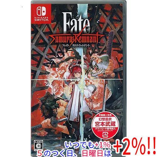 Switch Fate/Samurai Remnant 早期購入特典付【新品】 コーエーテクモゲームス Fate/Samurai Remnant 早期購入特典付き