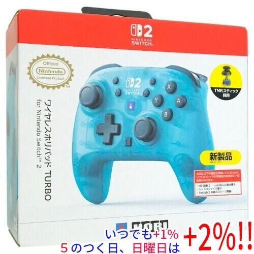 HORI（ホリ） ワイヤレスホリパッド TURBO for Nintendo Switch 2 NSX