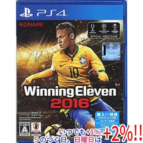 特典未使用 ウイニングイレブン2016 ウイニングイレブン 【中古】ウイニングイレブン 2016 PS4【いつでも+1