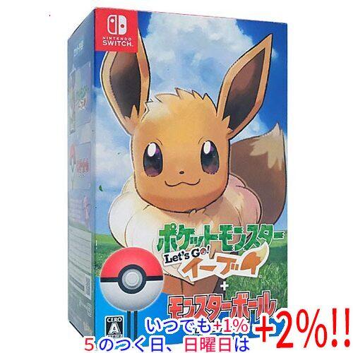 中古　ポケットモンスター Let's Go! イーブイ モンスターボール Nintendo Switch 【中古】ポケットモンスター Let's Go！ イーブイ
