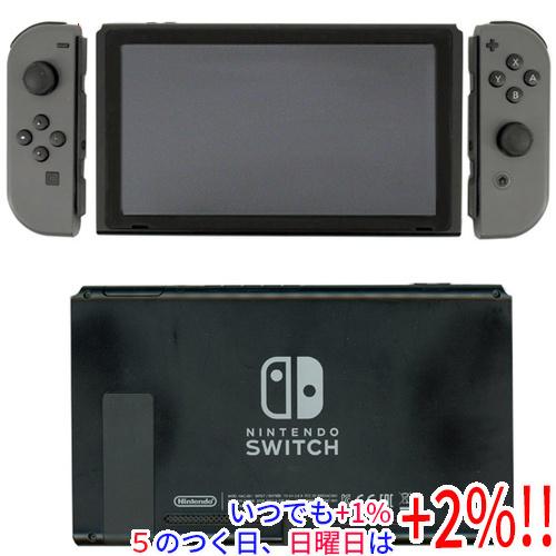 Nintendo Switch 【中古】任天堂 グレー 本体いたみ : エクセラー