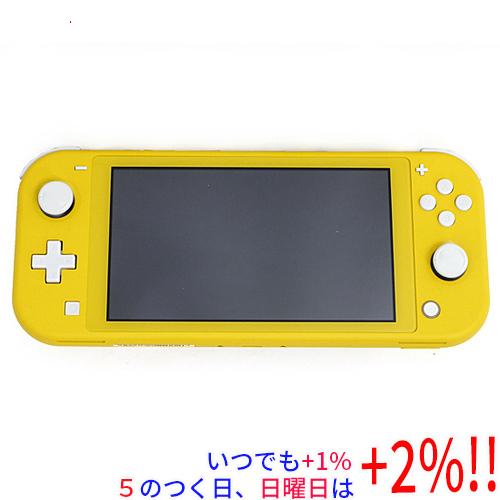 中古品 任天堂 スイッチライト イエロー 本体 HDH-S-YAZAA Nintendo Switch 【中古】任天堂 Lite(ニンテンドースイッチ ライト