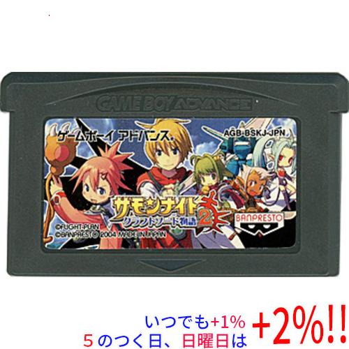 中古】サモンナイト クラフトソード物語2 GBA ソフトのみ : エクセラー