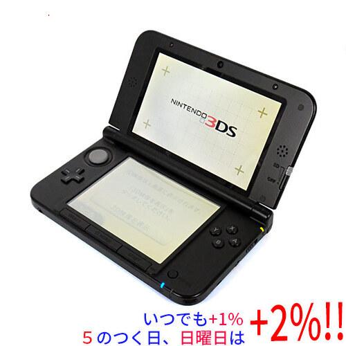 ニンテンドー3DS 【中古】任天堂 LL ブルーXブラック SPR-S-BKAA 液晶