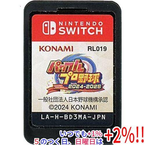 中古】パワフルプロ野球2024-2025 Nintendo Switch ソフトのみ