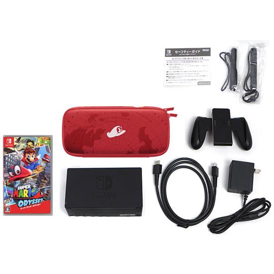 中古】任天堂 Nintendo Switch スーパーマリオ オデッセイセット HAC-S