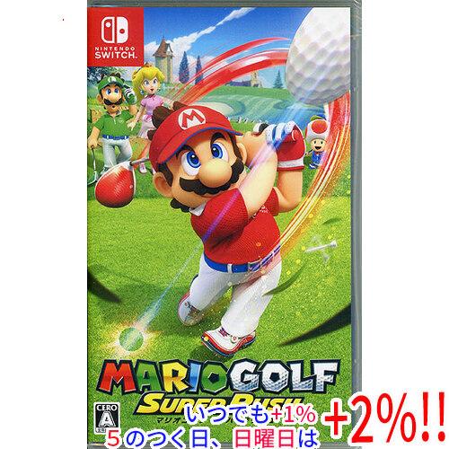Nintendo Switch 【中古】マリオゴルフ スーパーラッシュ カバー