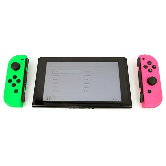 任天堂Nintendo Switch（本体）＆スプラトゥーン2セット　中古品 任天堂（Nintendo） 『中古即納』{Switch} (本体) Nintendo Switch
