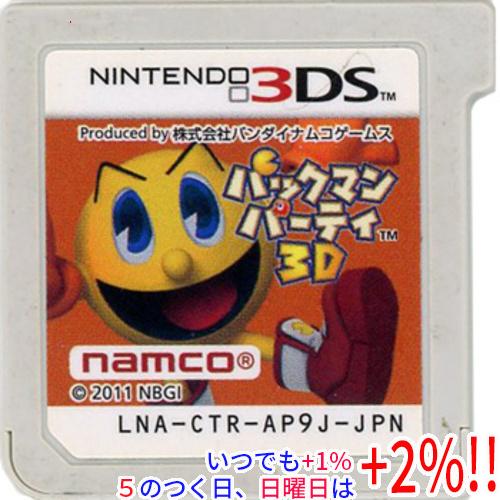 【中古】パックマンパーティ 3D - 3DS バンダイナムコエンターテインメント 【中古】パックマンパーティ 3D