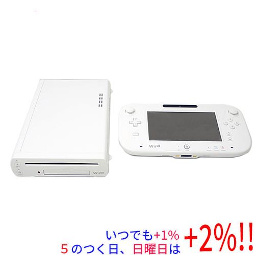 中古】任天堂 Wii U PREMIUM SET shiro 32GB 本体・ゲームパッドのみ