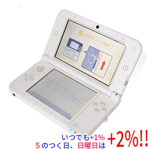 ニンテンドー3DS 【中古】任天堂 LL ホワイト SPR-S-WAAA 訳あり 