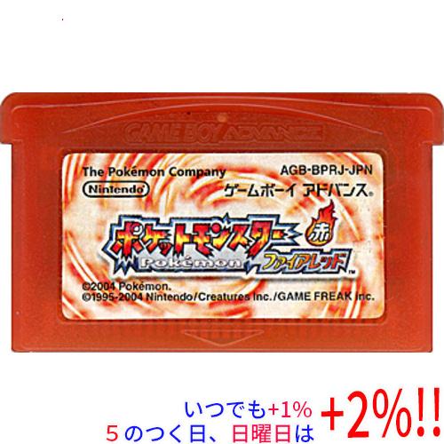 任天堂（Nintendo） 【中古】ポケットモンスターファイアレッド