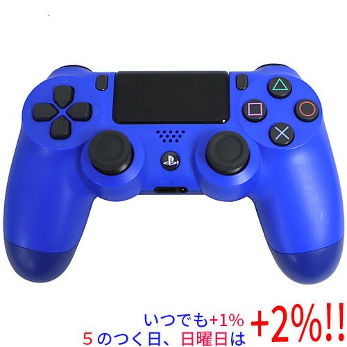 【ほぼ新品】SONY CUH-ZCT2J 12 ウェイブブルー Amazon | ワイヤレスコントローラー (DUALSHOCK 4) ウェイブ・ブルー