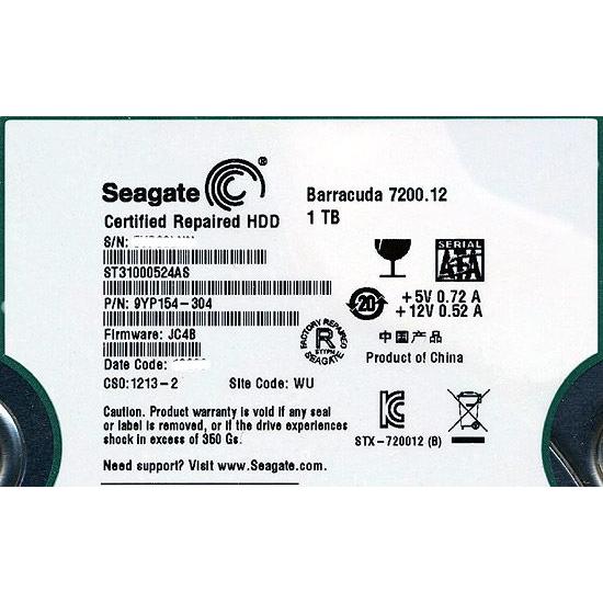 Seagate（シーゲイト） SEAGATE製HDD ST31000524AS 1TB SATA600 7200