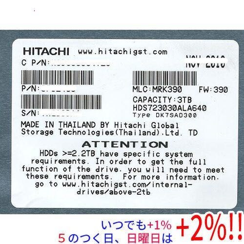 (未使用･未開封品)　日立HGST 3.5インチ 3TBハードディスク HDS723030ALA640 tu1jdyt 中古】日立HGST 3.5インチ 3TBハードディスク HDS723030ALA640