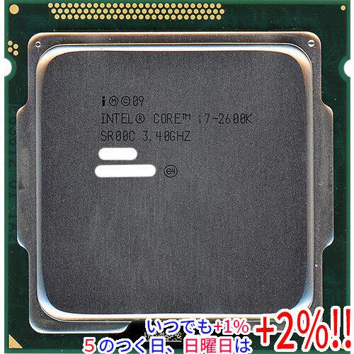 未開封品 intel core i7 2600K インテル CPU インテル（intel） 【中古】Core i7 2600K 3.4GHz LGA1155 SR00C