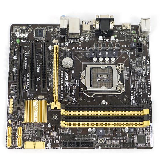 【５のつく日はポイント+3％！】【中古】ASUS MicroATXマザーボード H87M-PLUS LGA1150 元箱あり｜excellar｜02