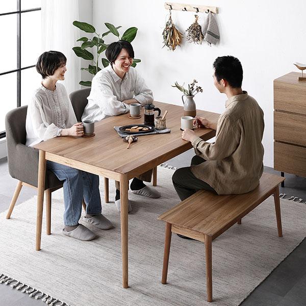 RASIK（ラシク） Duuce 天然木ダイニングチェア 単品（キャメル/CAM/茶