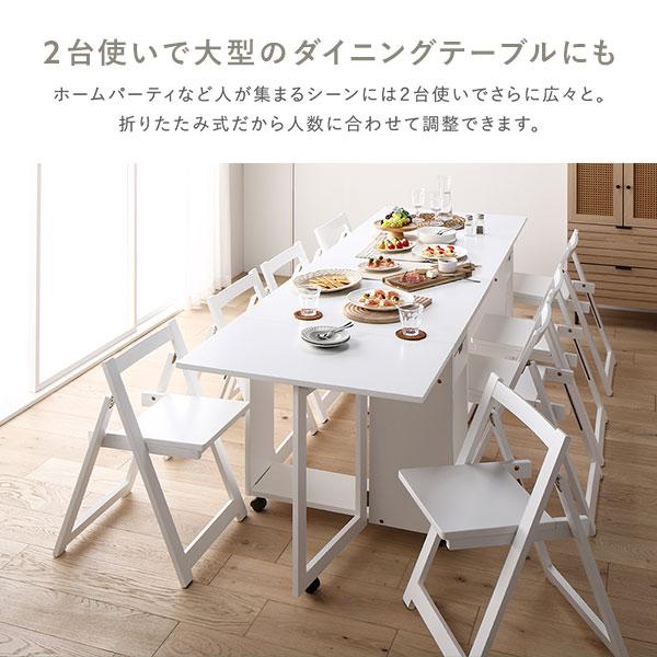 RASIK（ラシク） Goethe 折りたたみ ダイニングテーブル W120 椅子別売