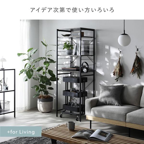 Kitte レンジラック ゴミ箱上収納タイプ 幅85cm（スノーホワイト×ホワイト/WH/石目調）キッチンラック 可動棚 スライドレール デッドスペース有効活用 RASIKの画像
