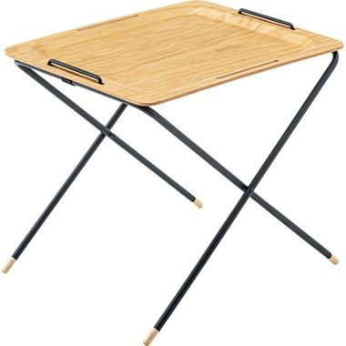 フォールディングテーブル オーク End 561oak トレーテーブル トレー取り外し可 高さ調節2段階 サイドテーブル 折りたたみテーブル インテリア 家具 End 561oak Essence 通販 Yahoo ショッピング