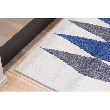 キッチンマット 1cm ブルー 青 Ttr 179bl チェアマット 玄関マット フロアマット ネイティブ柄 オルテガ 民族風 敷物 アクセント インテリア おしゃれ Ttr 179bl Essence 通販 Yahoo ショッピング