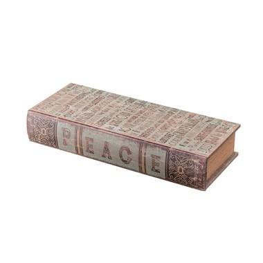 本型 壁掛け引き出しボックス Peace Wba 222b 本型収納箱 フック付 古書 洋書 ヴィンテージ アンティーク ブックデザイン シークレットボックス 壁掛 Wba 222b Essence 通販 Yahoo ショッピング