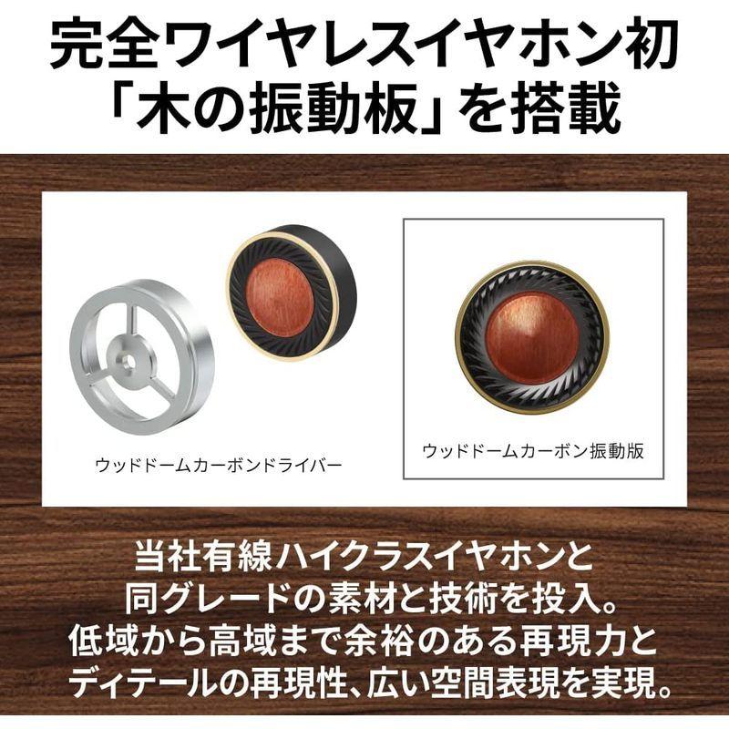 JVCケンウッド Victor HA-FW1000T 完全ワイヤレスイヤホン ウッドシリーズ ノイズキャンセリング機能 ウッドドームカーボン Victor HA FW1000T 完全ワイヤレスイヤホン ウッドシリーズ ノイズキャンセリング機能 ウッドドームカーボン
