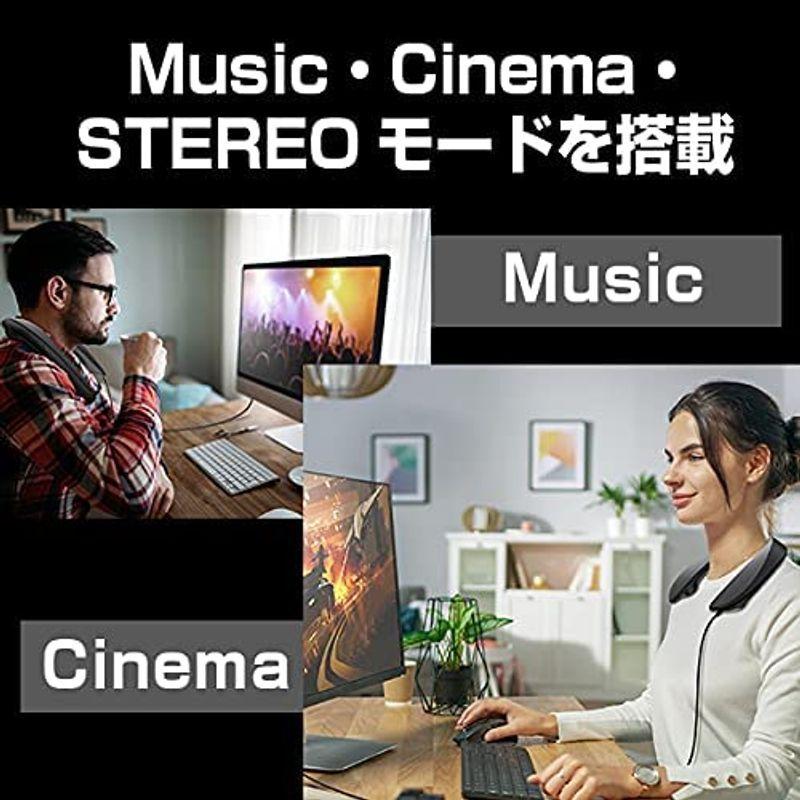 パナソニック ゲーミングネックスピーカー 有線 「ファイナルファンタジーXIV」のサウンドチームと共同開発 ゲーム別サウンドモード搭載 高性 ゲーミングネックスピーカー 有線 ファイナルファンタジーXIV のサウンドチームと共同開発 ゲーム別サウンドモード搭載 高性