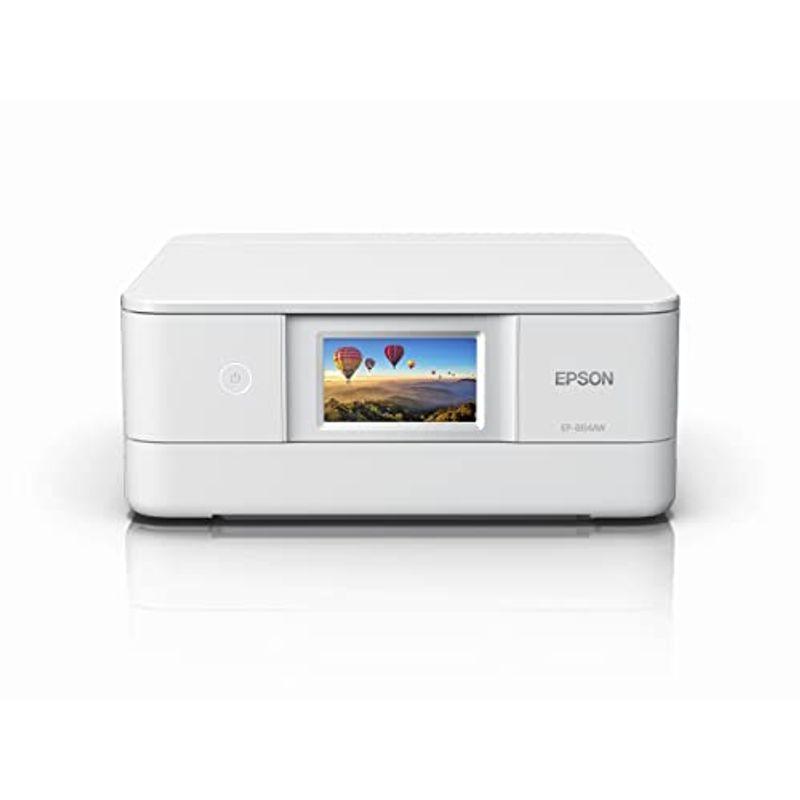 エプソン プリンター A4インクジェット複合機 カラリオ EP-884AW ホワイト(白)