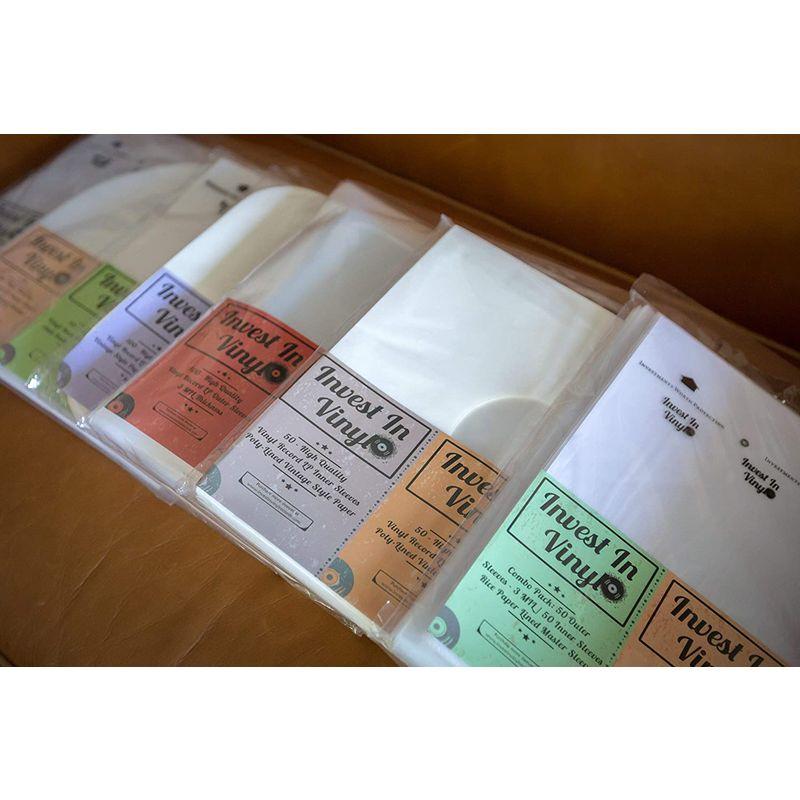 53%OFF!】 Invest In Vinyl100 クリアプラスチック保護LPアウタースリーブ Invest In Vinyl100 クリアプラスチック保護LPアウタースリーブ