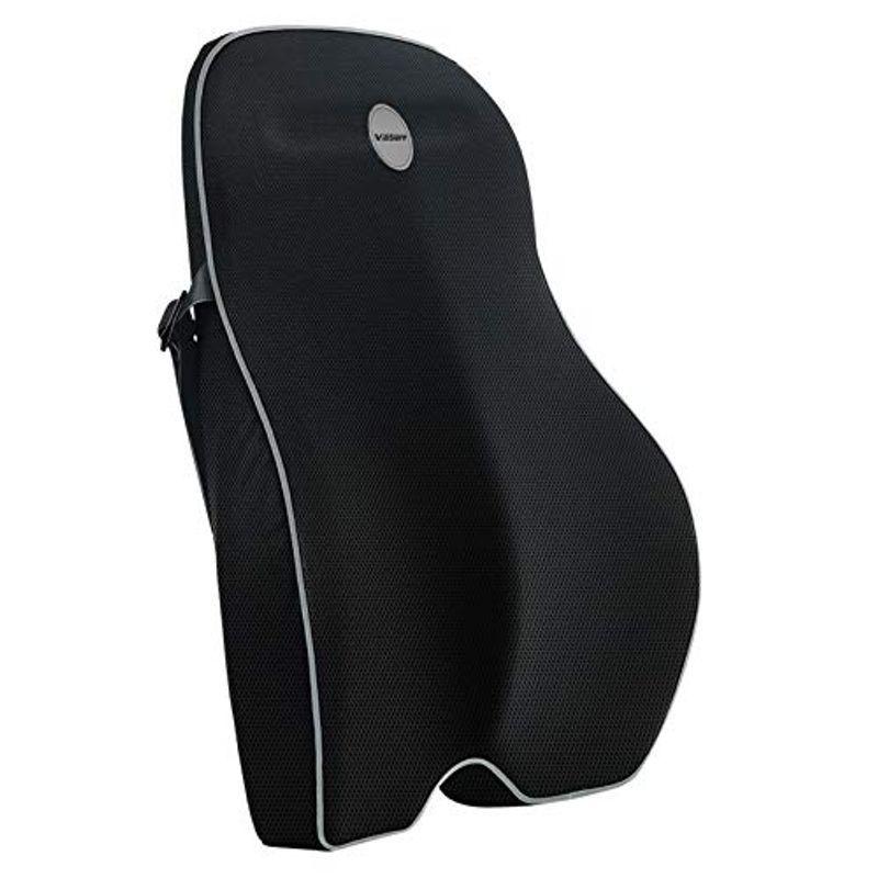 安い購入 Villsure ランバーサポート 車シートクッション 低反発クッション 50d高密度 クッション 背もたれ 洗えるカバー 車 自宅 オフィ 最適な材料 Www Aqtsolutions Com