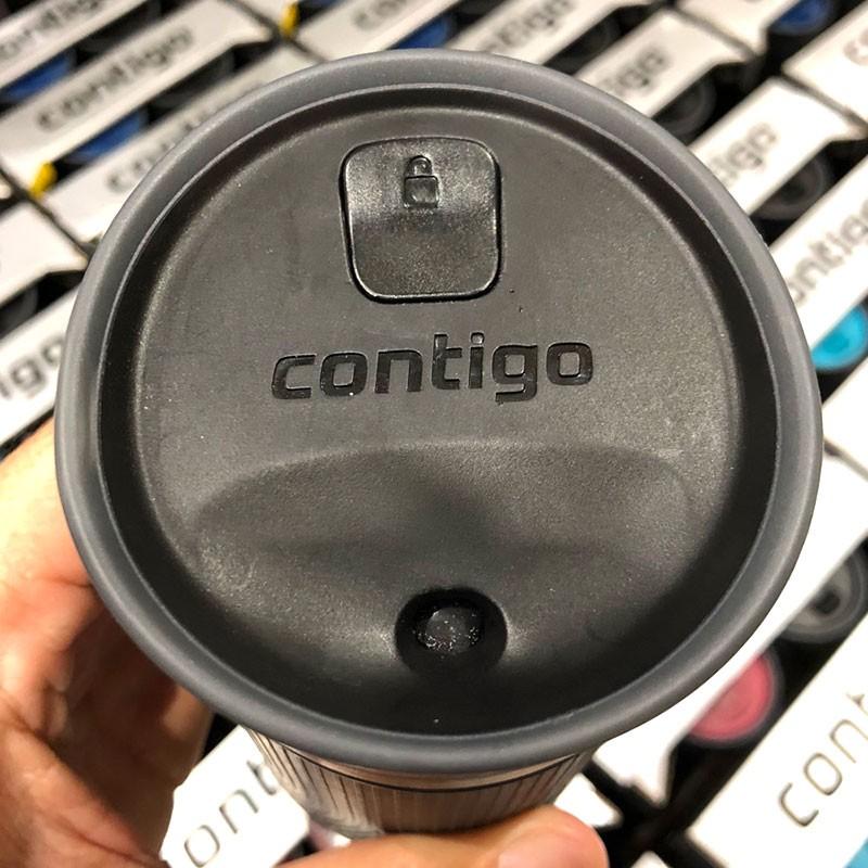 contigo（コンティゴ）こぼれないマグ シルバー 473ml 真空断熱ボトル ワンタッチ開閉 サーモマグ ステンレス魔法瓶 水筒 保温 保冷 おしゃれ アウトドア｜excellenttop｜03