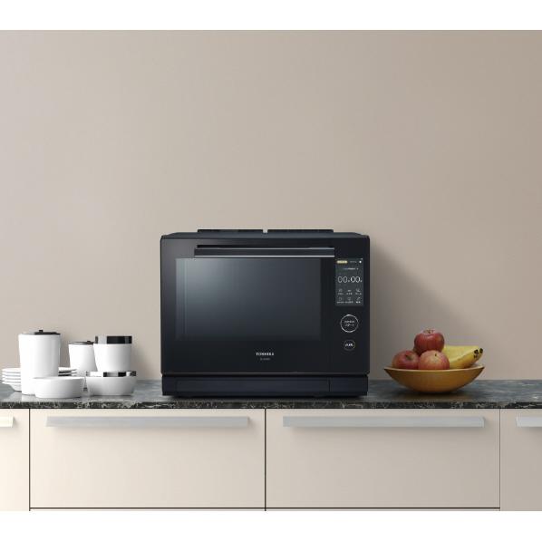 東芝 過熱水蒸気オーブンレンジ 石窯ドーム グランブラック ERXD7000K